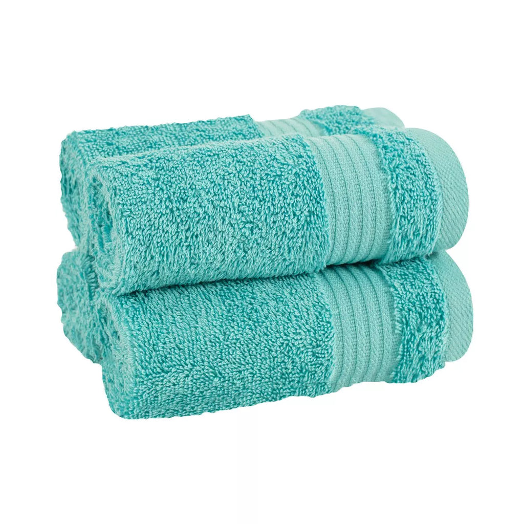 American Soft Linen 100% Cotton Turkish Premium Quality 4 Piece Washcloth Set, 13X13 Inches Washcloth Hand Face Towels for room and Kitchen
