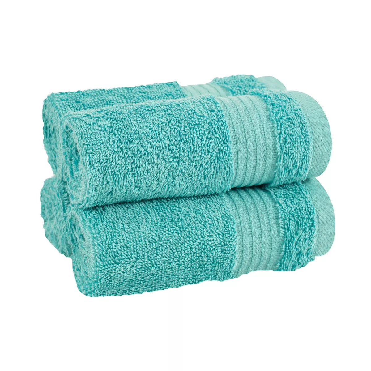 American Soft Linen 100% Cotton Turkish Premium Quality 4 Piece Washcloth Set, 13X13 Inches Washcloth Hand Face Towels for room and Kitchen