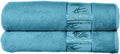 Set of 2 Luxury Super Soft Bath Towels – Premium Viscose Derived from Bamboo & Turkish Cotton for the Ultimate Bath Experie
