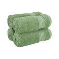 American Soft Linen 100% Cotton Turkish Premium Quality 4 Piece Washcloth Set, 13X13 Inches Washcloth Hand Face Towels for room and Kitchen