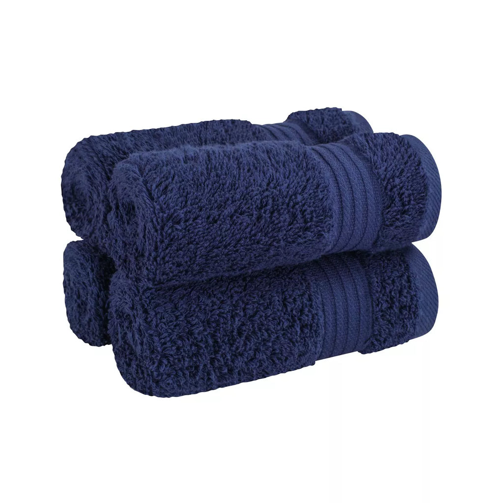 American Soft Linen 100% Cotton Turkish Premium Quality 4 Piece Washcloth Set, 13X13 Inches Washcloth Hand Face Towels for room and Kitchen